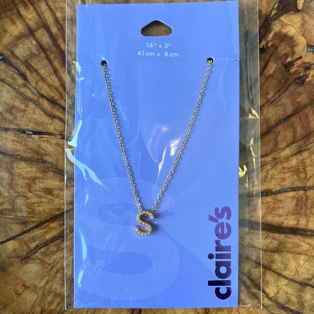 Bundle 5/$20- “S” Necklace from Claires